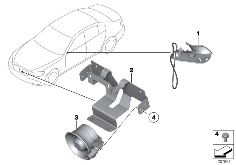 6921750 01 bmw как установить